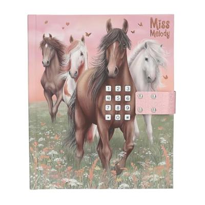 Miss Melody dagboek met code en geluid