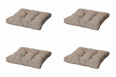 Kussen Florance 47X47 Basic taupe (4 stuks) Madison - Madison