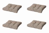 Kussen Florance 47X47 Basic taupe (4 stuks) Madison - Madison - thumbnail