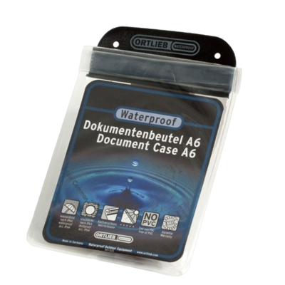 Ortlieb Waterproof Hoes Documenten A6 - Transparant Ortlieb Waterproof Hoes Documenten A6 - Transparant