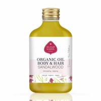 Vegan Huid/Haar Olie Amandel Sandelhout BIO - thumbnail