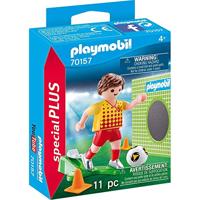 Playmobil 70157 voetballer met doel - thumbnail