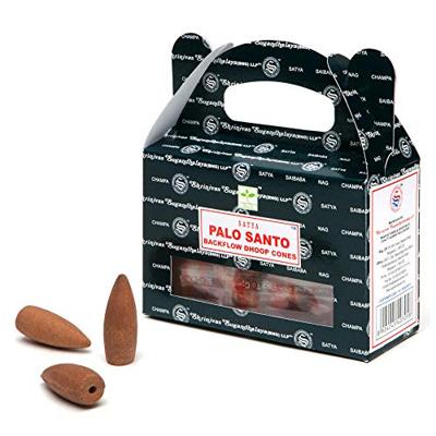 Backflow Wierookkegels - Palo Santo (6 x 24 kegeltjes) Backflow Wierookkegels - Palo Santo (6 x 24 kegeltjes)