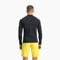 Puma Long Sleeve Rash Guard Heren Zwart-L - thumbnail