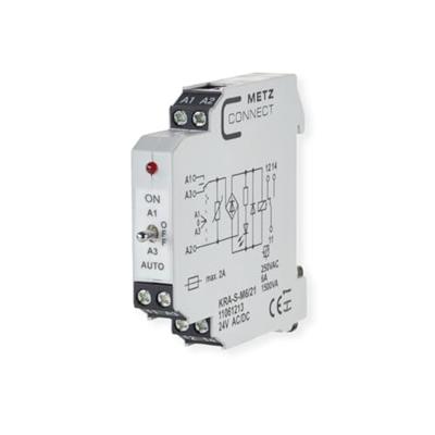 Metz Connect 11061213 Koppelelement 24, 24 V/AC, V/DC (max) 1x wisselcontact 1 stuk(s) Metz Connect 11061213 Koppelelement 24, 24 V/AC, V/DC (max) 1x wisselcontact 1 stuk(s)