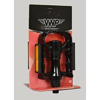 VWP pedaal bmx 1/2" alu. zwart - thumbnail