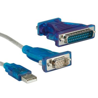 VALUE converter-kabel USB - serieel DB9, turkoois, 1,8 m VALUE converter-kabel USB - serieel DB9, turkoois, 1,8 m
