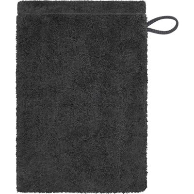 Cawö Cawo Lifestyle Uni Washandje 16/22 basalt