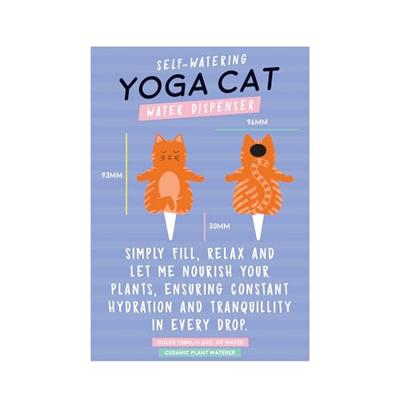 Gift Republic Waterdruppelaar - Yoga Kat Gift Republic Waterdruppelaar - Yoga Kat