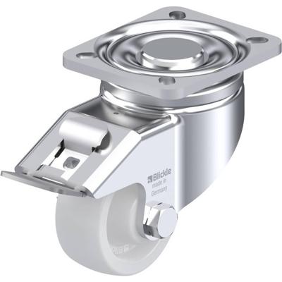 Blickle LH-SPO 75G-FI Zwenkwiel met rem Wieldiameter: 75 mm Draagvermogen (max.): 300 kg 1 stuk(s)