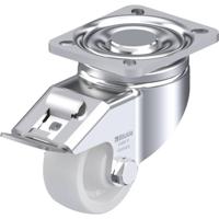 Blickle LH-SPO 75G-FI Zwenkwiel met rem Wieldiameter: 75 mm Draagvermogen (max.): 300 kg 1 stuk(s) - thumbnail
