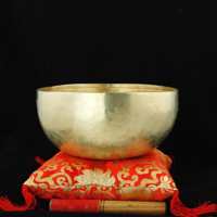 Handgemaakte Bronzen Klankschaal Nirmala 1050-1550 gram - thumbnail