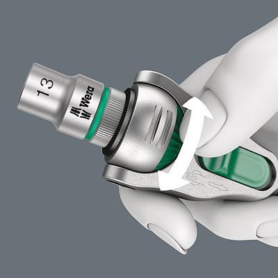 Wera 8100 SA/SC 2 Zyklop 05160785001 Dopsleutelset Metrisch 1/4 (6,3 mm), 1/2 (12,5 mm) 43-delig