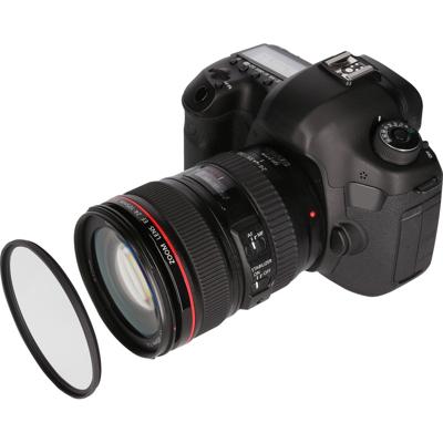 Rollei Premium Circulair uv-filter 72 mm - uv-filter en beschermingsfilter met aluminium ring, gemaakt van gorillaglas met speciale coating - afmetingen: 72 mm