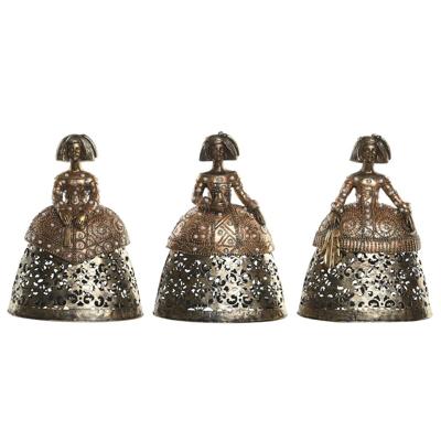Decoratieve figuren Home ESPRIT Gouden 18 x 11,5 x 24 cm (3 Stuks) Decoratieve figuren Home ESPRIT Gouden 18 x 11,5 x 24 cm (3 Stuks)