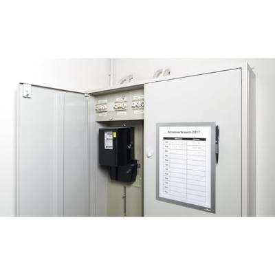 Duraframe durable magnetisch a4 note zilver | 10 stuks