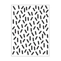 Vaessen Creative • embossing folder sprinkles - thumbnail