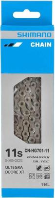 Ketting 11 speed Shimano Ultegra / Deore XT HG701 met 138 schakels - Race/MTB/E-bike