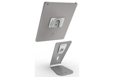 Maclocks HoverTab HoverTab universele standaard voor alle smartphones en tablets, diefstalbestendig, afsluitbaar, 60 graden hellingshoek, Hovertab