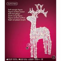 Led rendier 110 cm transparant warm wit - thumbnail