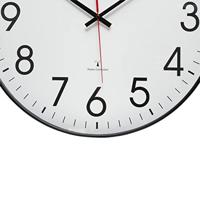 Maul 9054890 Wandklok Zendergestuurd 47.7 cm x 54 mm Zwart Slepend uurwerk (geluidsloos) - thumbnail