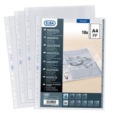 Showtas Oxford 71443 11-gaats PP 0.09mm generfd met klep 10 stuks