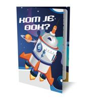 Space uitnodiging pk 948 interstat | 6 stuks - thumbnail