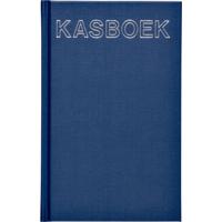 Kasboek 103x165mm 192blz 1 kolom blauw | 10 stuks - thumbnail