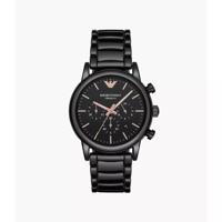 Emporio Armani heren zwart keramisch horloge AR1509 - thumbnail