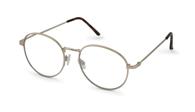 Leesbril Readr. -0042 OVAL-Shiny gold-+2.00 met blauwlichtfilter Leesbril Readr. -0042 OVAL-Shiny gold-+2.00 met blauwlichtfilter