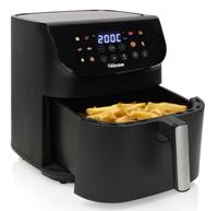 Tristar FR-9073 Airfryer 9 l 1800 W Anti-aanbaklaag, Digitale timer Zwart - thumbnail