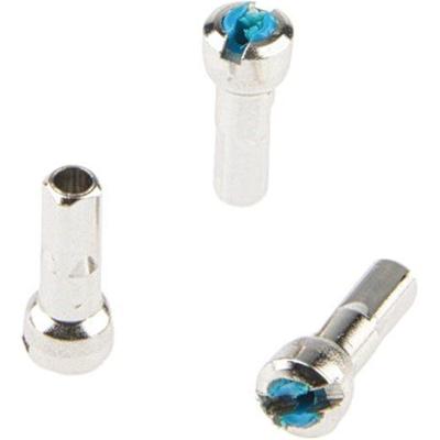 Alpina spaaknippel met ronde kop 14g/15.0mm/4/fg 2.3 abs/messing zilver (144 stuks)