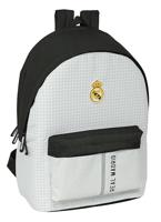 Laptoptas Real Madrid C.F. 24/25 Wit Grijs 31 x 44 x 18 cm 15,6" - thumbnail