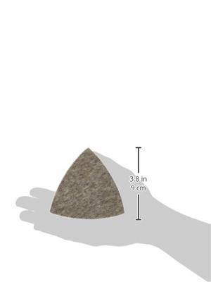 Bosch Accessories 2608613016 Polijstvilt voor driehoekige schuurmachine en multi-cutter, hard, klittenband, 93 mm 93 mm 1 stuk(s)