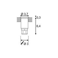 SLV 233540 Buitenlamp (inbouw) RVS - thumbnail
