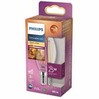 Philips Led Lamp E14 3,2w Kaars Dimbaar - thumbnail