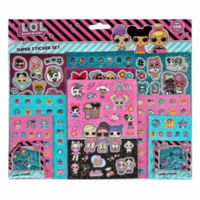 L.O.L. L.o.l surprise! super stickerset, 500st.