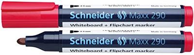 Schneider Schreibgeräte Maxx 290 129094 Whiteboardmarker Zwart, Rood, Blauw, Groen 4 stuk(s)