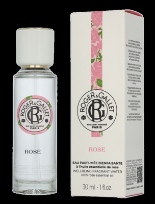 Roger & Gallet Rose Wellbeing Fragrant Water 30 ml Dames