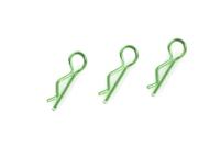 Body clips voor 1/10, groen, 45 graden gebogen (10 stuks) - thumbnail