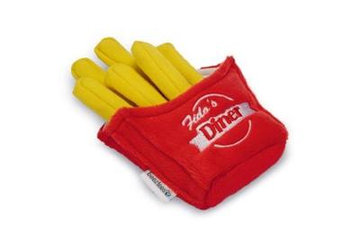 Beeztees fries - hondenspeelgoed - pluche - 18x13x5 cm Beeztees fries - hondenspeelgoed - pluche - 18x13x5 cm