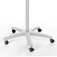 Flipover dahle team mobiel gelakt staal met arm - thumbnail