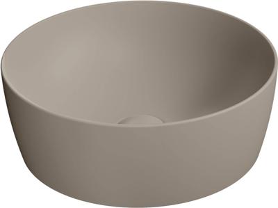 Ben Stilo ronde waskom Ø40x14cm keramiek beton grijs