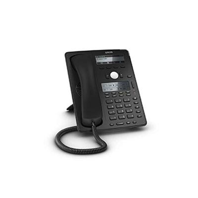 SNOM D745 Vaste VoIP-telefoon Handsfree, Headsetaansluiting Grafisch display Zwart
