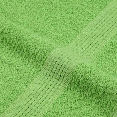 VidaXL Douchehanddoeken 10 st 70x140cm 360 g/m² 100% katoen appelgroen