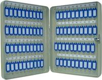 Q-CONNECT sleutelkast voor 80 sleutelhangers grijs - thumbnail