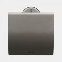 Brabantia Profile Toiletrolhouder - met klep - profile platinum 483363 - thumbnail