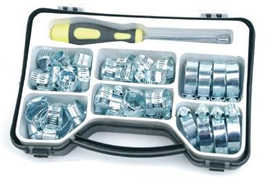 Brüder Mannesmann Slangklemmenset 50-delig (Hobby) - 60046 Brüder Mannesmann Slangklemmenset 50-delig (Hobby) - 60046