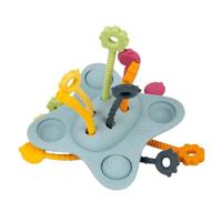 Bigjigs trek en duw montessori speelgoed - thumbnail