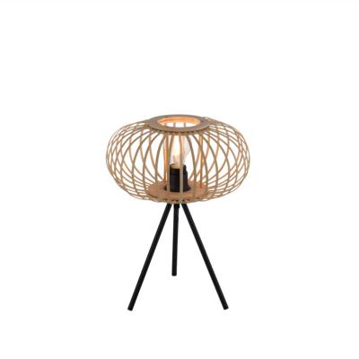 Just Light Tripod tafellampRacoon hout - 11435-79